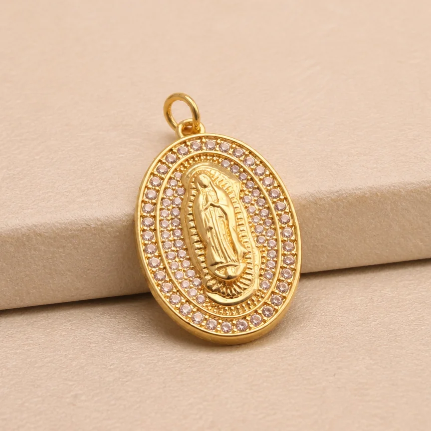 Dij. virgen guadalupe rodio 2,5cm - DRG162 - Foto 1